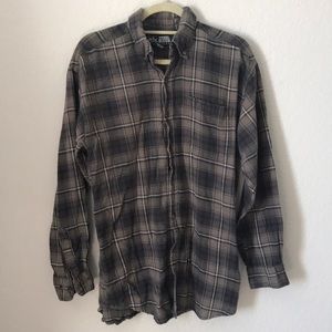 Men’s brown flannel